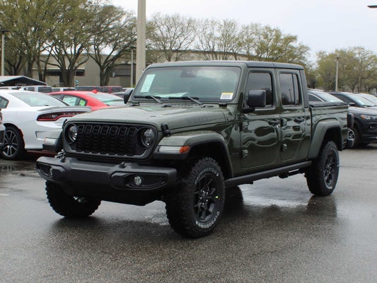 2024 Jeep Gladiator Willys 4x4 in Jacksonville, FL - Jacksonville Chrysler Jeep Dodge Ram Westside