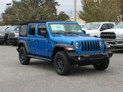 2024 Jeep Wrangler Sport 4 door
2999 due at signing 48x379+ tax only